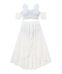 うさ耳フリルフィッシュテール水着