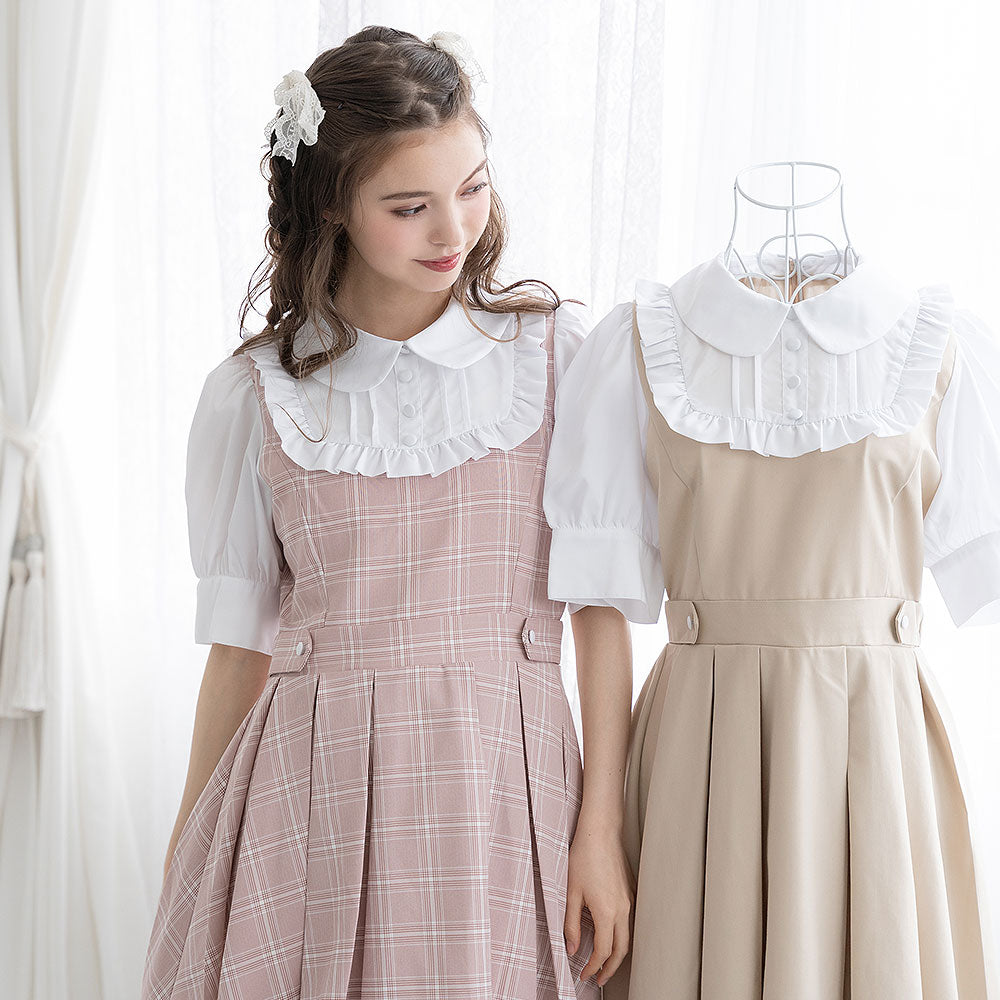 ペンタゴンフリルスクールワンピース – レディースファッション通販の