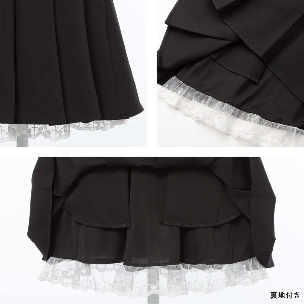 専用♡120cmクラシカルな薔薇柄ふりふりセーラーワンピース 小花柄シースルーのセーラーワンピース | Fancy ☆World