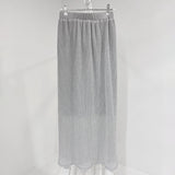 【GW限定】ラメプリーツタイトスカート