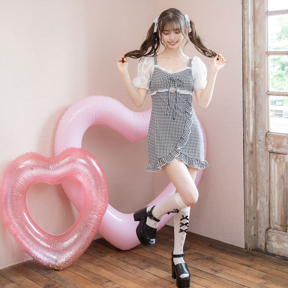 バックリボンパフスリワンピース水着 – レディースファッション通販の