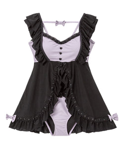 デコルテリボンベビードール水着