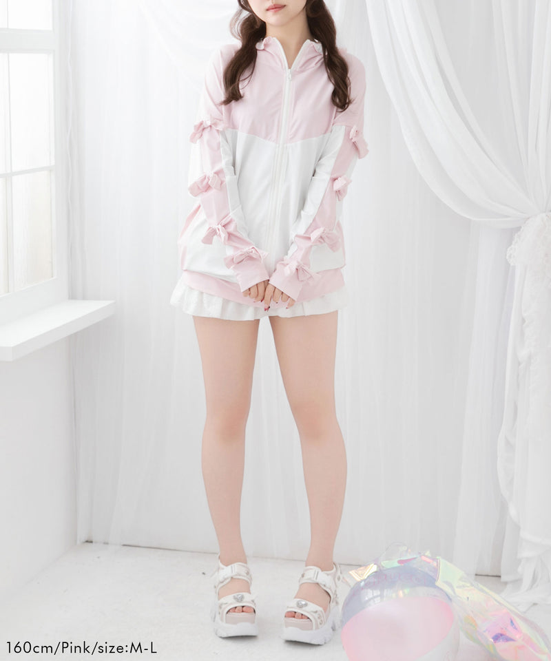 サイドリボンサブカルラッシュガード