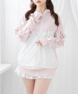 サイドリボンサブカルラッシュガード