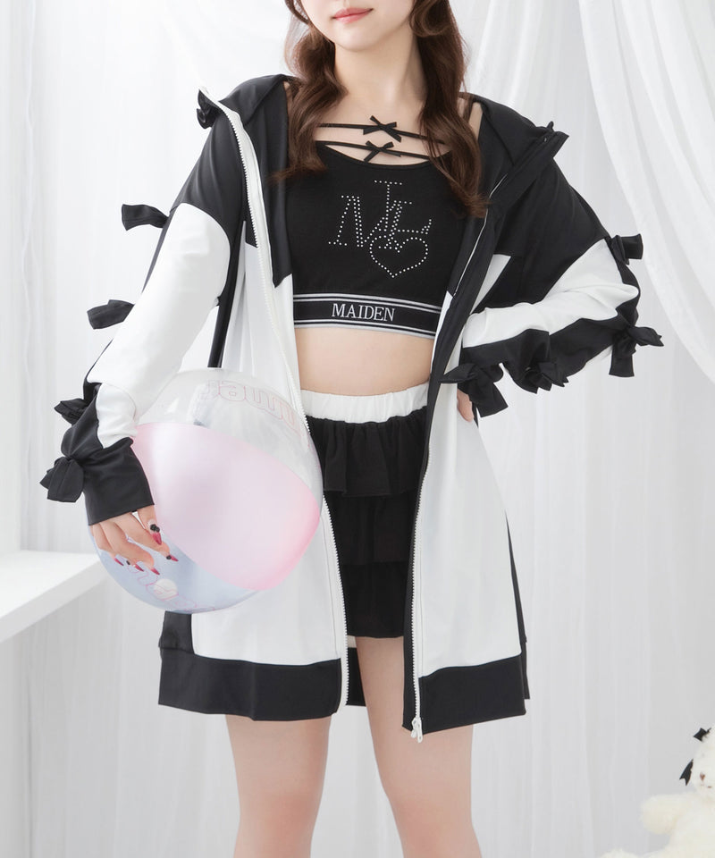 サイドリボンサブカルラッシュガード