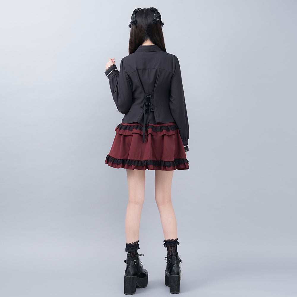 ❤︎新品未使用❤︎ゴートゥーハリウッド 160 レース ブラウス villosa-6.jpg