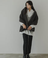 ミックスカラーVネックベスト【ニット】