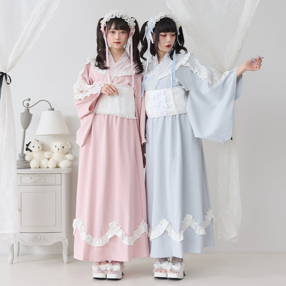 フリルレースプリンセス浴衣 – レディースファッション通販の夢展望