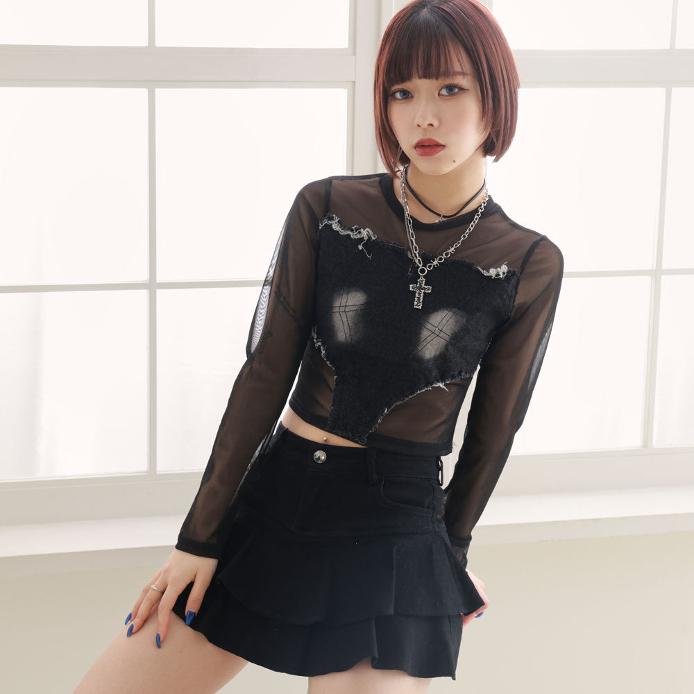 美品！夏にぴったり♡メゾンスペシャル・デニム ストラップレス ビスチェ MAISON SPECIAL（メゾンスペシャル）の「2way Bustier Denim