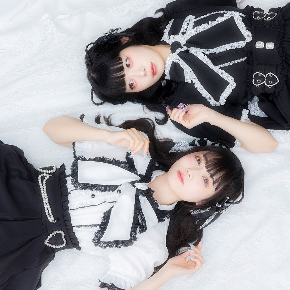 ADEAM By FOXEY ボウタイ リボン ブラウス 後ろカットレース ADEAM By FOXEY ボウタイ リボン ブラウス 後ろカットレース