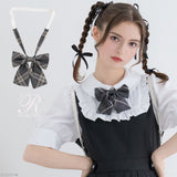 アソートチェック柄リボン