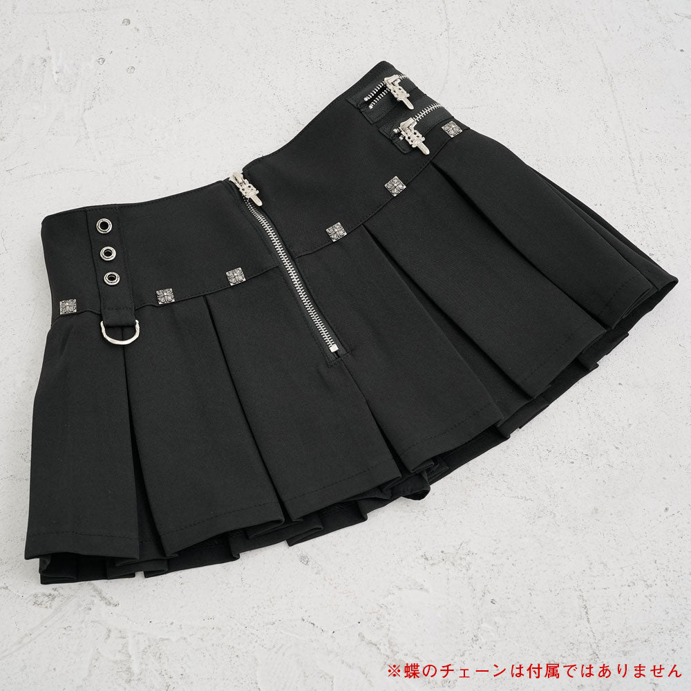 【d.i.a.】サイドレザー編み上げスタッズスカパンミニスカ ギャル スタッズギャルスカパン – レディースファッション通販の夢展望