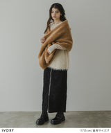 フェザーヤーンVネックベスト【ニット】