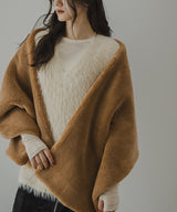 フェザーヤーンVネックベスト【ニット】