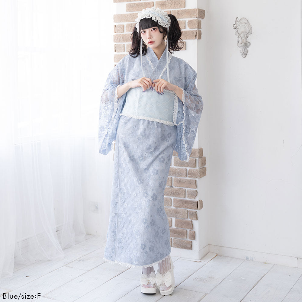 まとめ買い対象】フリル総レースデザイン帯 – レディースファッション