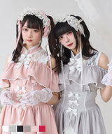 ラッフルオフショルブラウス