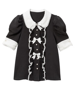 マトンスリーブブラウス