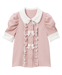 マトンスリーブブラウス