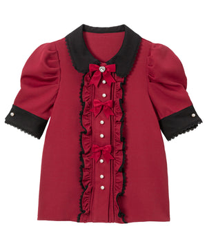 マトンスリーブブラウス