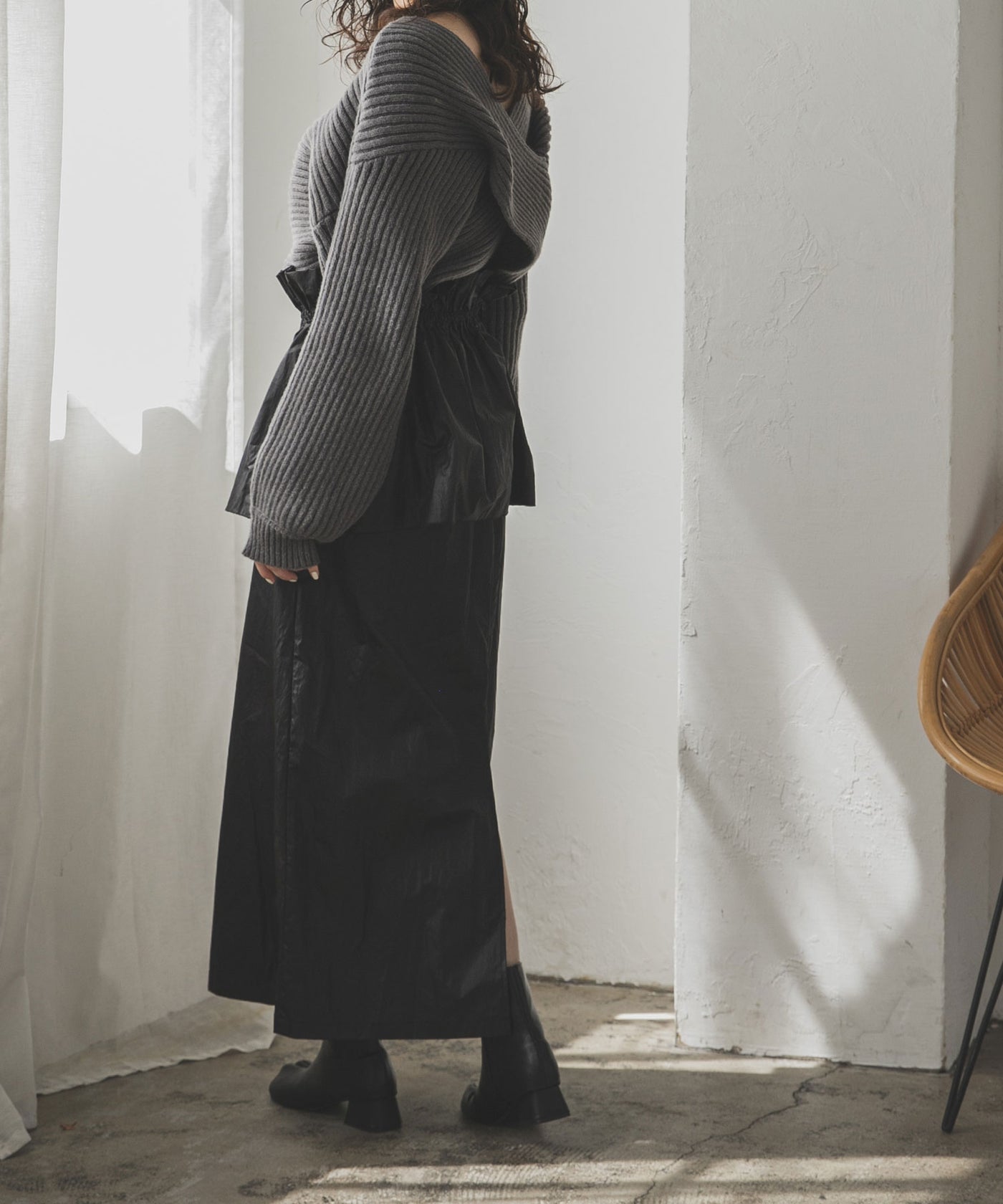 新春セール】マルチウェイパールタフタスカート – レディース