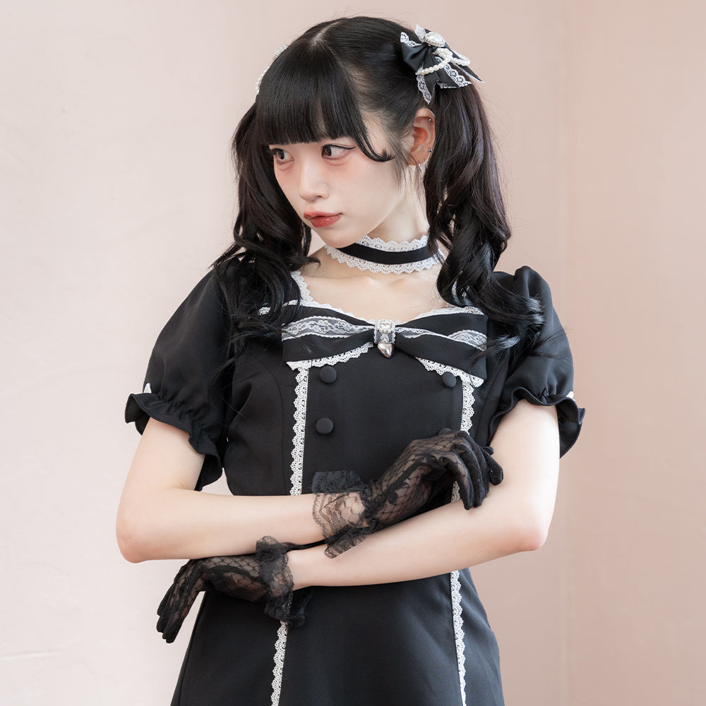 リボンハートメイドワンピース – レディースファッション通販の夢展望