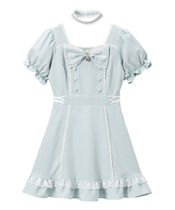 リボンハートメイドワンピース