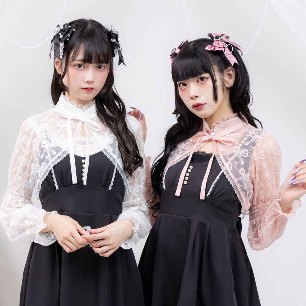 レースショートブラウス♡ メール便】レースショートブラウス – レディースファッション通販の夢