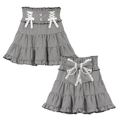 ギンガムブラック