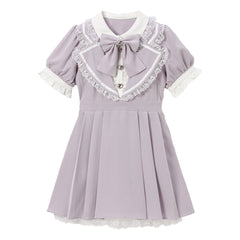 ラベンダー×ホワイト