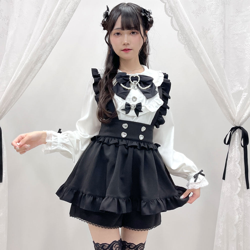 ハートビジューフリルキュロット – レディースファッション通販