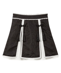 チャイナラインスリットスカート