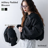 ミリタリー中綿ブルゾン