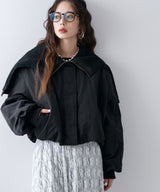 ミリタリー中綿ブルゾン