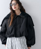 ミリタリー中綿ブルゾン