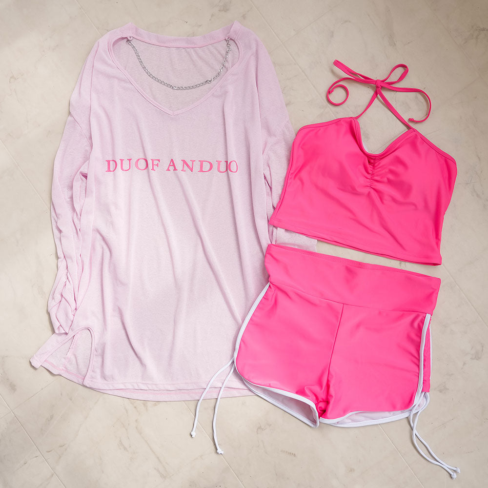 D&G BEACHWEAR ジュース柄 肩紐 リボン タンクトップ ピンク タンクトップ（ピンク/桃色系）ファッション通販 - ZOZOTOWN