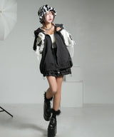 【新春セール】リボンレースティアードスカート