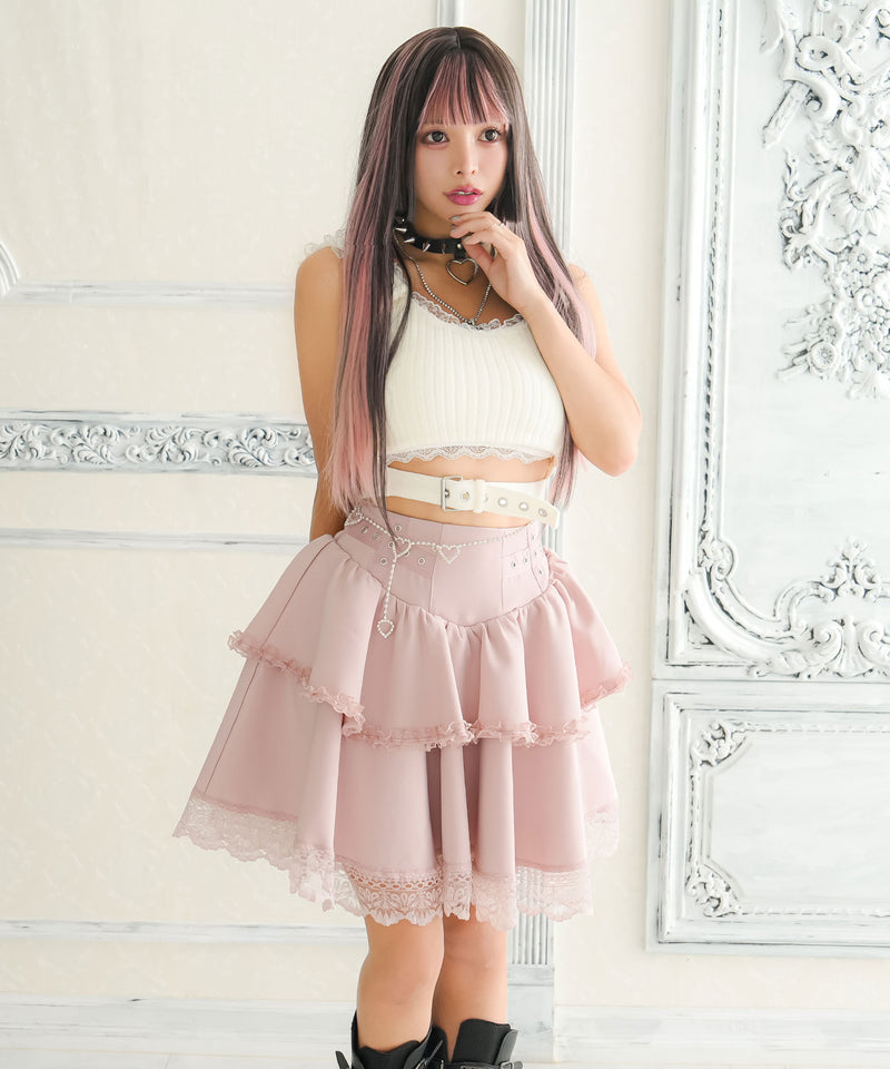 cccmalie シーマリー フレアミニスカート 36 cccmalie（シーマリー