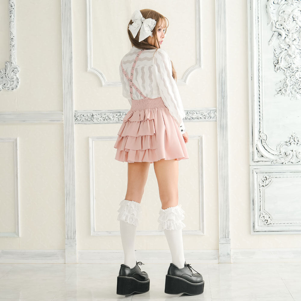 夢展望 リズリサ系 リボン付き ニット トップス coquette 姫カジ LIZLISA系 リボン付き ニット トップス 夢展望 coquette 姫カジ