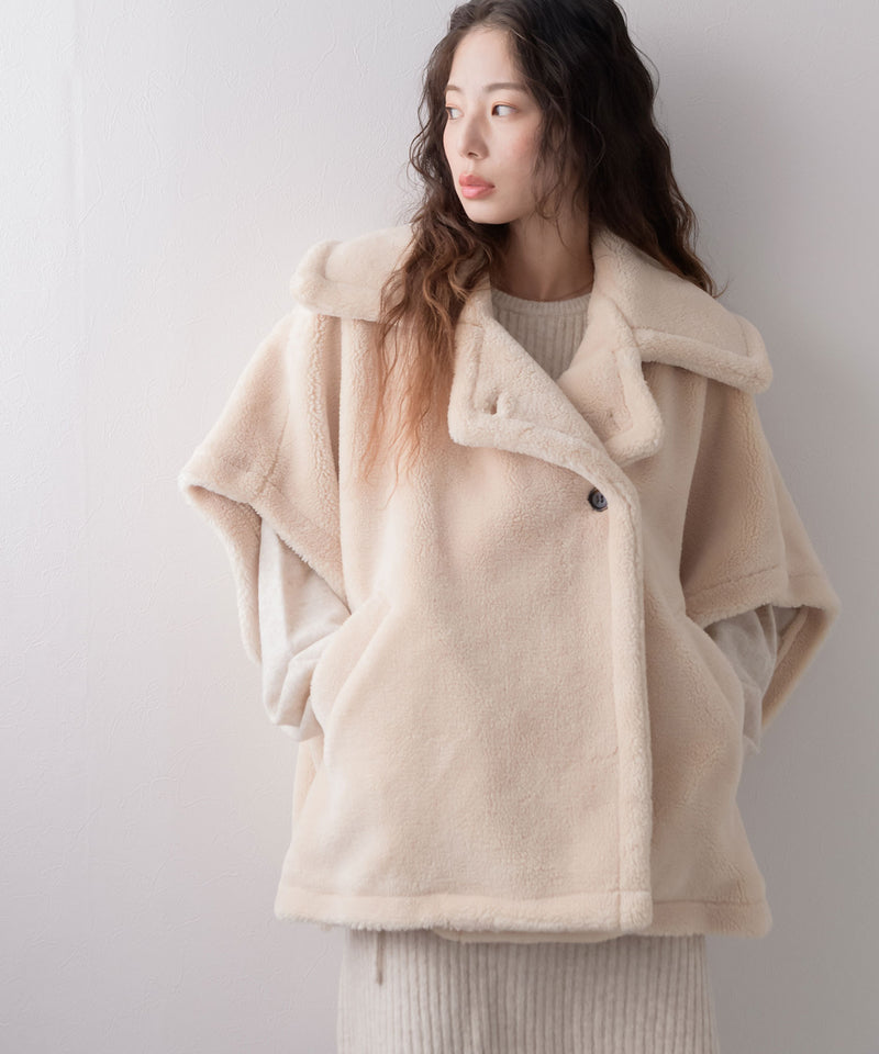 テディベアポンチョコート