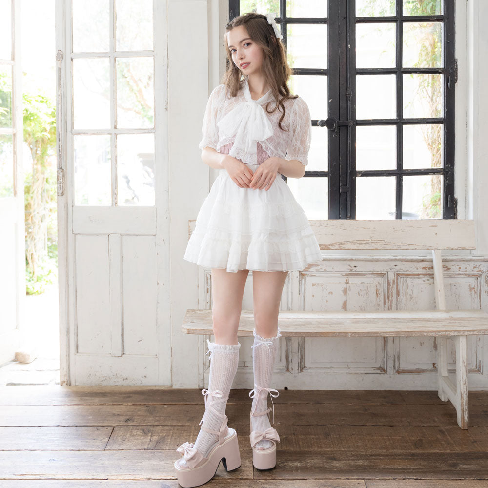 新品borders at balcony TOP ホワイト36
