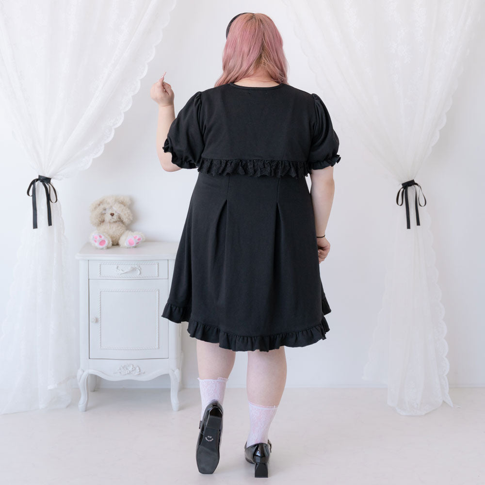 bubbles サイドレーススウェットワンピース bubbles サイドレーススウェットワンピース ミニワンピース S グレー