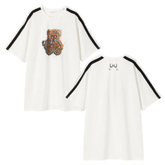 ホワイト×ノイズくま