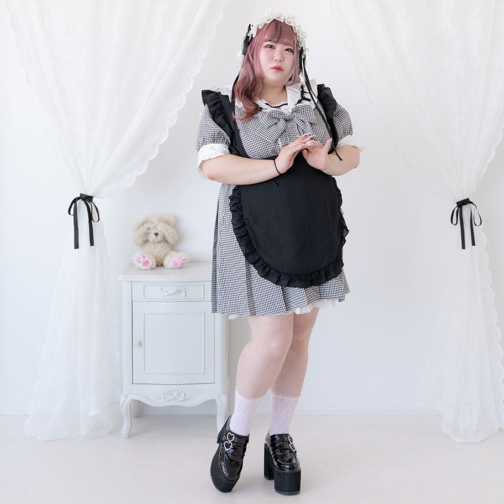 DearMyLove ワンピース セーラービジューレースフリルワンピース