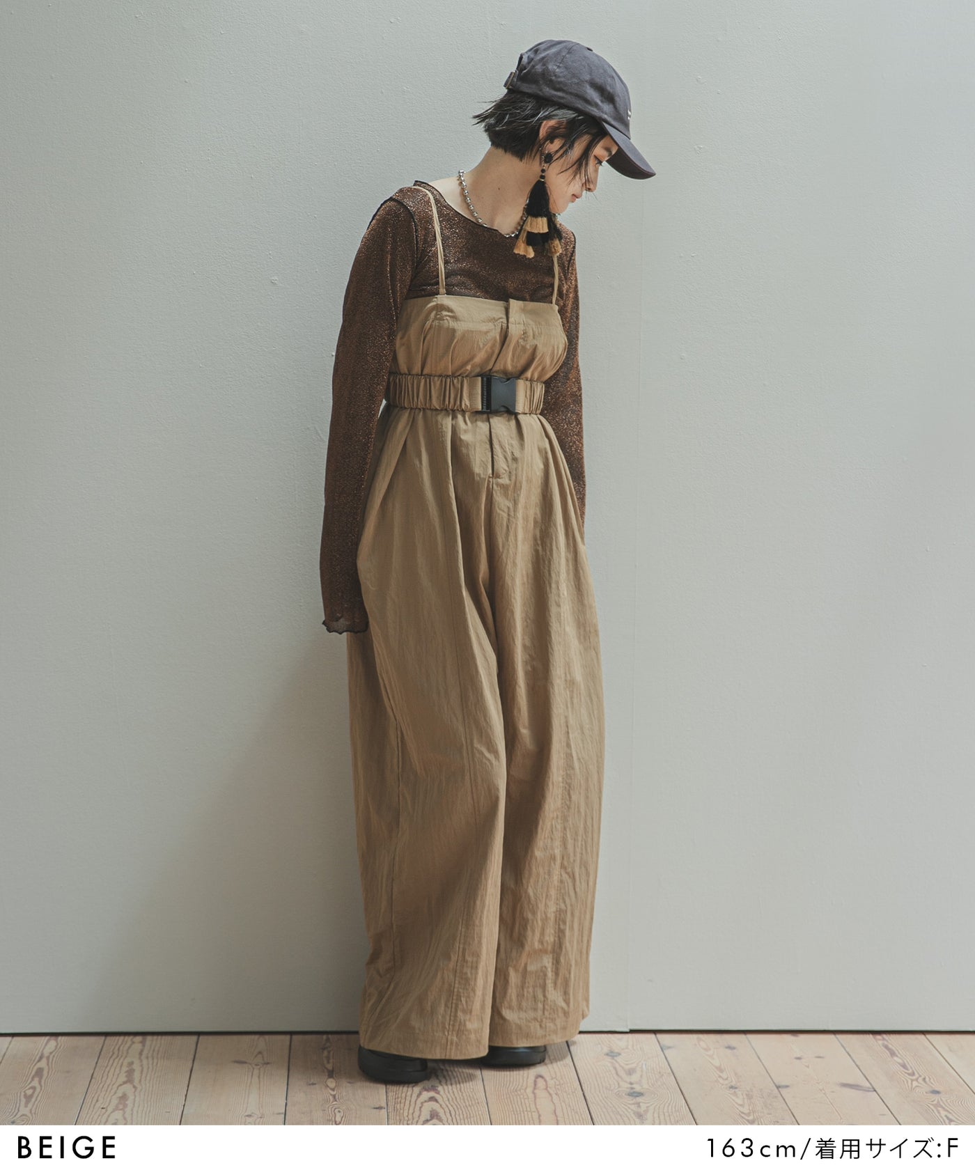 2wayワイドサロペット – レディースファッション通販の夢展望【公式】