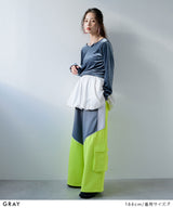 2wayベロアトップス