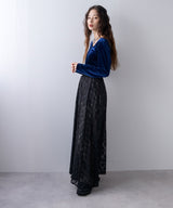 2wayベロアトップス