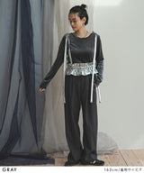 2wayベロアトップス