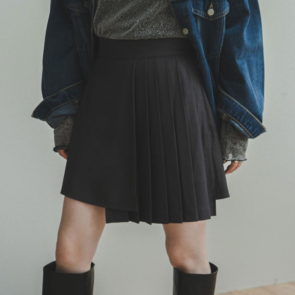 プリーツスカートパンツ – レディースファッション通販の夢展望【公式】