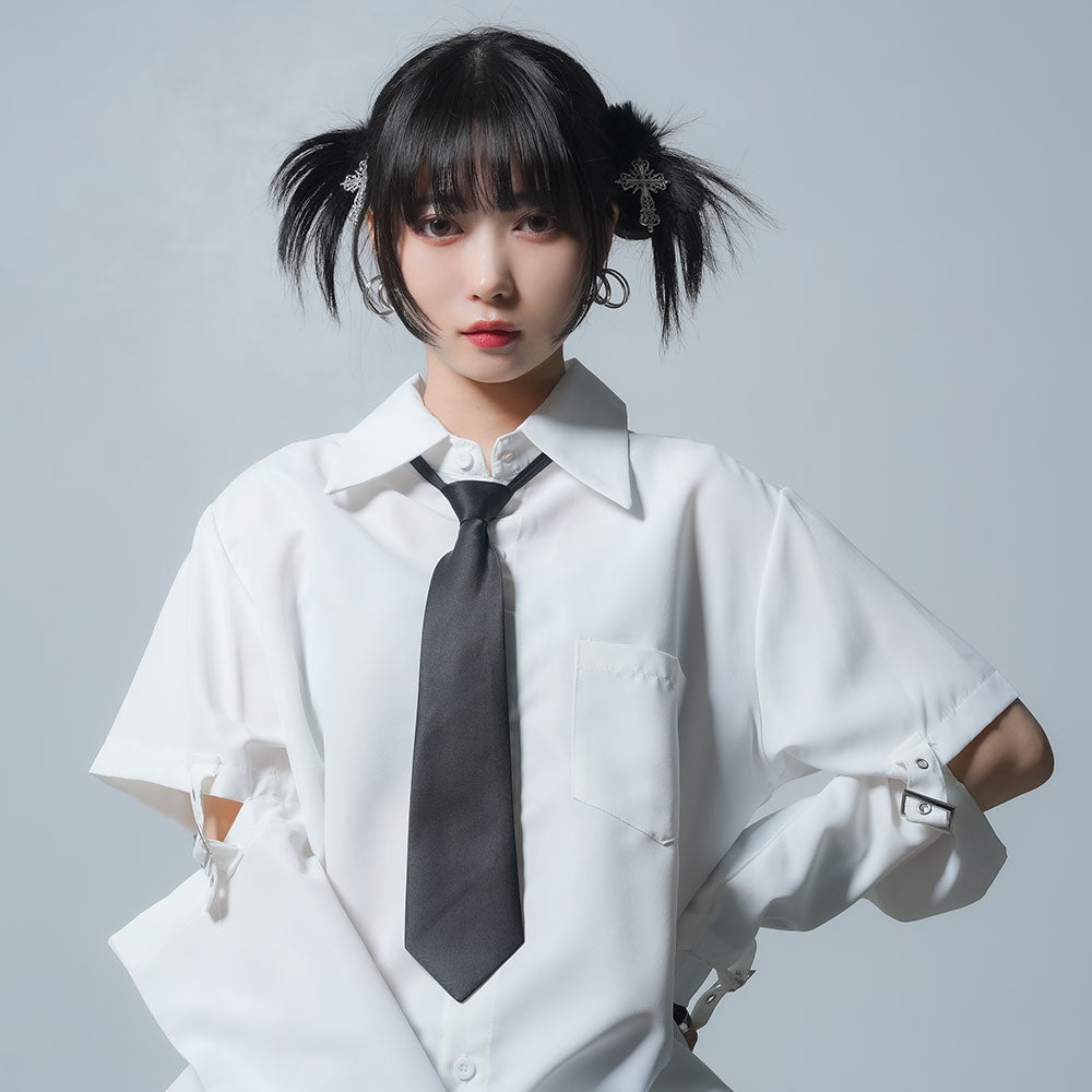 ポンポンエコファー十字架ヘアゴム – レディースファッション通販の夢