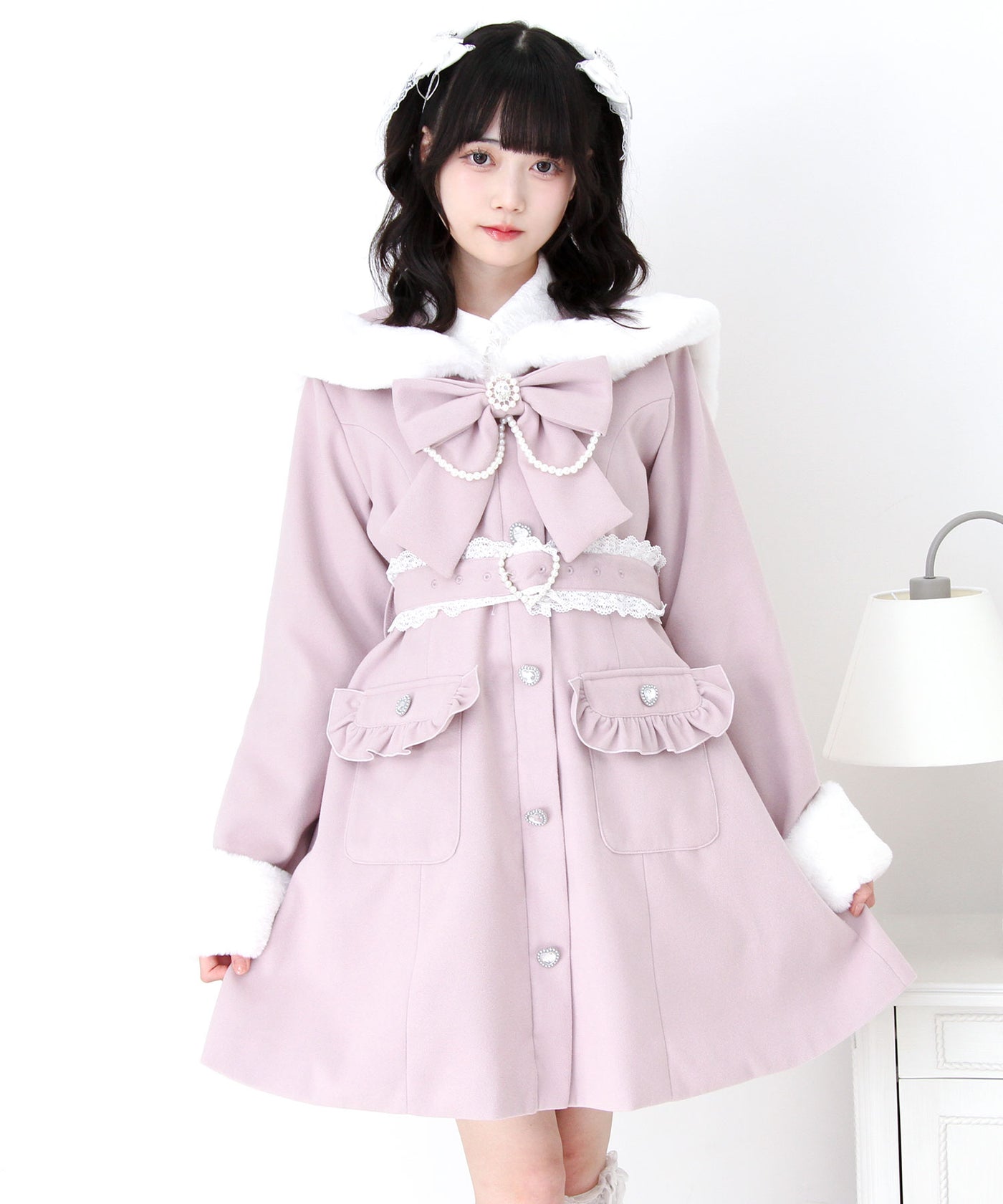 極美品 ベルト付き デミバフミンク ファーコート XL相当 毛並み◎なめし柔らか ファー デミバフ ミンク コート 7F